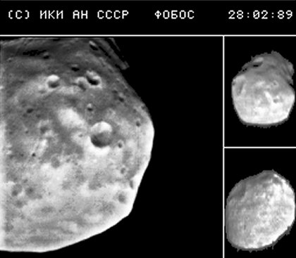 [Foto: Immagine di Phobos (Phobos 2)]