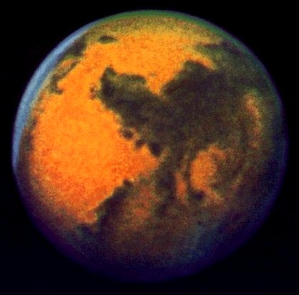 [Foto: Immagine del pianeta Marte (telescopio Hubble - 1990)]